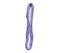 KiBcsLic Hoop Hand Loop Strap Noose for Acrobatics Dance Training Handle Grip Attachment in Polyester Suitable for Gymnastics Home Exercises, Violet
