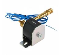 KiBcsLic Humidifier Solenoid Valve Replement Inline Solenoid Water Regulator With 24V Hookup Aluminum Shell For Stable Control suitable for residential humidifier repair support