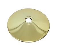 KiBcsLic Hydraulic Base for Barber Chair Pump, Round Base for Salon and Home, Golden