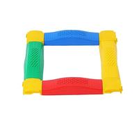 KiBcsLic Indoor And Outdoor Multiple Obstacle Course Nonslip Sports Toy Colored for Indoor Outdoor Game Training Toy, style B