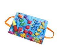 KiBcsLic Ing Toy Toddler Ing Game Sensory Development Activity Mat for Aged 1-3 Year Old, Blue