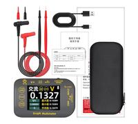 KiBcsLic Intelligent Digital Multimeter, DC Voltmeter, 20,000 Counts, Tester for Household Sockets, Troubleshooting in Car Repairs, Digital Display