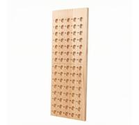 KiBcsLic Kids Wooden Arithmetic Board for Early Math Skills with Number Positions and Smooth Finish