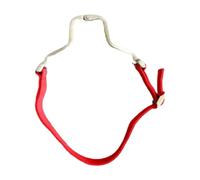 KiBcsLic Laryngeal Support for Horses, Ergonomic Professional Horse Grooming Device, Correction of Swallowing Behavior, red