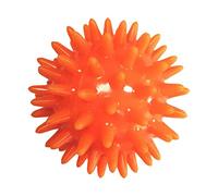 KiBcsLic Massage Ball with Nubs, Massage Roller for Home, Office and on The Go, 6 Cm Diameter, Exercise Ball, Foot Massage Ball for Neck, Shoulders and Back, Orange, 6cm