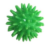 KiBcsLic Massage Ball with Nubs, Massage Roller for Home, Office and on The Go, 6 Cm Diameter, Exercise Ball, Foot Massage Ball for Neck, Shoulders and Back, Green, 6cm