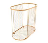 KiBcsLic Mat Storage Basket, Home Gym Storage Organizer, Practical, Kettlebell Training Equipment Basket And, Gold