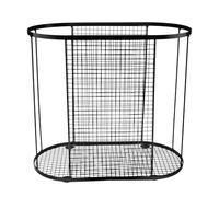 KiBcsLic Mat Storage Basket, Home Gym Storage Organizer, Practical, Kettlebell Training Equipment Basket And, Black