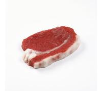 KiBcsLic Meat Slice Prop Realistic Artificial Beef Cut Fake Meat Model PVC Food Display Suitable for meat markets supermarket displays restaurant product , 12cm X 8cm X 2cm