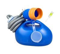 KiBcsLic Men's Portable Urinal Bottle Urinal Collection Pot No Spilling Lightweight Male Urinal Pee Bottle for Travel Car Home Seniors, 3000ml Blue