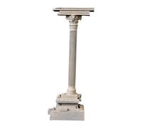 KiBcsLic Mini Roman Column Aquarium Accessories Artificial Roman Ruins Decoration Figure Resin Landscape Elements for Aquarium Design Home Office, Set A