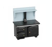 KiBcsLic Miniature Kitchen Dollhouse Oven Range Cooker Model Wood Birch Feature With Layered Parts And Clean Lines For Authentic Rooms Suitable for dollhouse