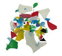 KiBcsLic Mixed Glass for DIY Projects, Versatile Jewelry Supplies, Confetti Glass Flakes for Flower Pots And Necklaces