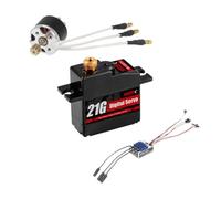 KiBcsLic Motor with ESC Set 1/12 Scale Easy to Use Accessories for MN82