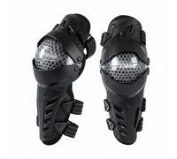 KiBcsLic Motorcycle Knee Protector Knee Guard Knee Pad Knee Brace With Sturdy Layered Build And Sleek Low Profile Shape Suitable for Daily Rides Country Road, Black, L