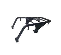 KiBcsLic Motorcycle Rear Rack Luggage Cargo Carrier With Central Plate and Crossbars Heavy Duty Rustproof Iron Tubes for Bag and Case Mounting suitable for KLX230 Commuting Trails Light