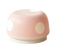 KiBcsLic Mushroom-shaped Footstool, Ottoman, Step Stool for Changing Shoes, Suitable for Hotel Rooms, Living Rooms, Student Dormitories, And Homes, Pink
