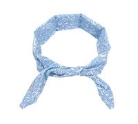 KiBcsLic Neck Cooling Scarf for Pets Adjustable Ice Bandana for Hot Weather, blue, M