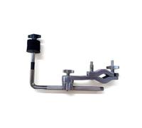 KiBcsLic Percussion Clamp with Extension Rod Adjustable Drum Clamp with Rod Easy to Adjust Musical Instrument Accessory for Rehearsal, Cymbal Extension Clamp Extended