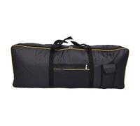 KiBcsLic Piano Keyboard Bag with 61 Keys Waterproof Oxford Organizer Case Book Pockets Carrying Suitable for Teachers Rehearsals Exhibitions