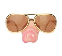 KiBcsLic Pig Big Nose Glasses Funny Disguise Glasses for Halloween Party Favors Props