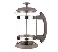 KiBcsLic Plunger Pot Coffee Maker Multi-Function Glass Coffee Plunger Easy to Use Tea Press Pot for Kitchen, Gray