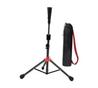 KiBcsLic Portable Baseball Batting Tee, Height Adjustable, Sturdy Construction, Foldable Stand Made of Rubber And Iron with Carrying Bag for Children And Adult, kids size