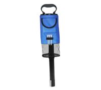 KiBcsLic Portable Golf Ball Retrieval System with Compact Shag Bag, Blue