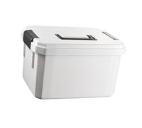 KiBcsLic Portable Medicine Box with Handle with Foldable Handle Empty for Travel, XL