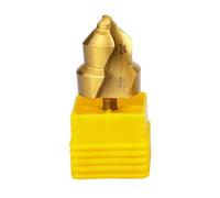 KiBcsLic Ppr Lifting Stepped Drill Steel Titanium Plate Water Pipe Puncher Drill Accessory Sturdy Structure Quick Change Drill, 32 mm