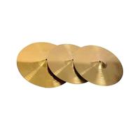 KiBcsLic Practice Cymbal for Drum Set, Hi Hat Cymbals As Essential Accessory, 14inch 16inch
