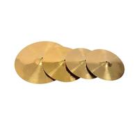 KiBcsLic Practice Cymbal for Drum Set, Hi Hat Cymbals As Essential Accessory, 14inch 16inch 20inch