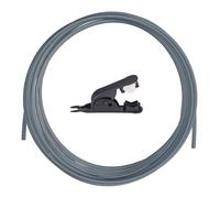 KiBcsLic PTFE Tubing 10M,2.5mm ID×4mm Od, Sturdy,Lightweight 3D Printer Accessories with Cut Replacement