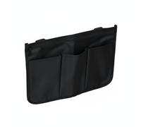 KiBcsLic Pushchair Organizer Bag Thick Oxford Cloth Rolling Support Side Pouch Easy to Install Mobility Aid Accessory for Travel, Outdoor, Armrest Handle Style 33x22cm