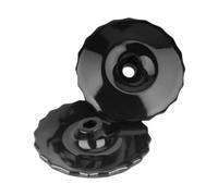 KiBcsLic Rails for Riding Training, Flexible, 1 Pair, Black