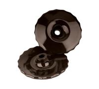 KiBcsLic Rails for Riding Training, Flexible, 1 Pair, Brown