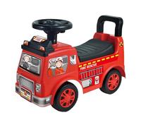 KiBcsLic Riding Car, Low Noise, Development of Motor Skills, Playgrounds, Active Play in Parks with Music for Children Aged 1-3 Years in, red