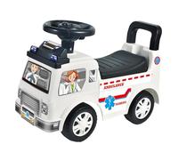 KiBcsLic Riding Car, Low Noise, Development of Motor Skills, Playgrounds, Active Play in Parks with Music for Children Aged 1-3 Years in, white