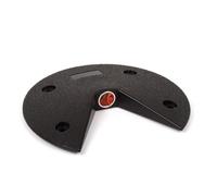 KiBcsLic Road Survey Reflector Low-Profile Total Station Reflector Fixed-Mount Surveying Equipment for Surveyors, Civil Engineers, Round MP111