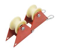 KiBcsLic Rope Retraction Roller, External Wall Corner Rope Release for Working at Height