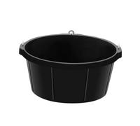 KiBcsLic Rubber Chicken Feeder Dustpan Cattle Feeder Bowl for Dog Pig