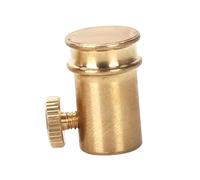KiBcsLic Screw Design Tuning Fork Attachment for Training Compact and Versatile Fits 6mm, gold 1.5x2.2x1.4cm