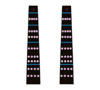 KiBcsLic Set of 2 Violin Finger Stickers, Markers, Note Labels, PVC Material, Suitable for Children, Adults And Beginners, Style C