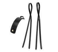 KiBcsLic Shoulder Straps Bag Belts Accessories Purses Making DIY Luggage Straps Handbag Straps Replace Handle for Briefcase Clutch Bag, Black