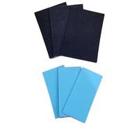 KiBcsLic Snowboard Shin Guards, Professional Ski Boot Liners, Ski Shin Guards, Foam Padding, 6pcs