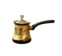 KiBcsLic Stainless Steel Coffee Pot Side Spout Secure Lid Tea Server Long-Handled Coffee Pot, Black, HOT-Black Style 5