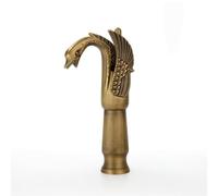 KiBcsLic Swan Basin Faucet Tall Swan Faucet Resistant for Vanity, Antique Bronze, Tall