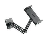 KiBcsLic Tablet Wall Mount Bracket Rack Save Space Adjustable Aluminum Alloy Pad Holder Stand for Living Room Kitchen Office Business, Unfolded 32cm