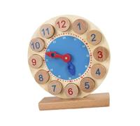 KiBcsLic Teaching Clock Toy DIY Educational Projects Stem Learning Time Kids Education