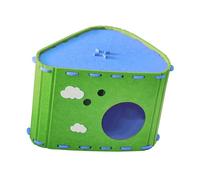 KiBcsLic This Cozy, Portable Cat House Is Made From Scratch-resistant And Is As A Cat Den, Claw Protection, Or Practical Furniture Piece, Green